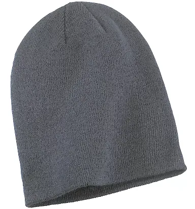 BA519 Big Accessories Slouch Beanie GREY front view