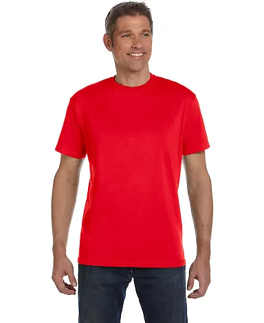 EC1000 econscious 5.5 oz., 100% Organic Cotton Cla RED PEPPER front view