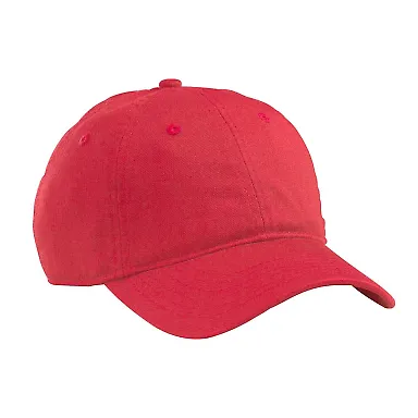 econscious EC7000 Organic Twill Dad Hat RED front view