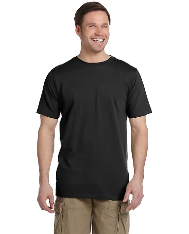 EC1075 econscious 4.4 oz. Ringspun Fashion T-Shirt BLACK front view