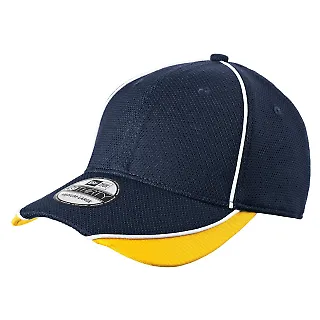 NE1050 New Era® - Contrast Piped BP Performance C Dp Navy/Gold front view