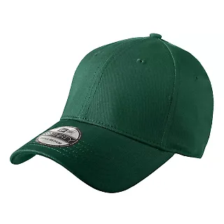 NE1000 New Era® - Structured Stretch Cotton Cap in Dark green front view
