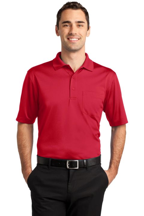 CS412P CornerStone® Select Snag-Proof Pocket Polo in Red
