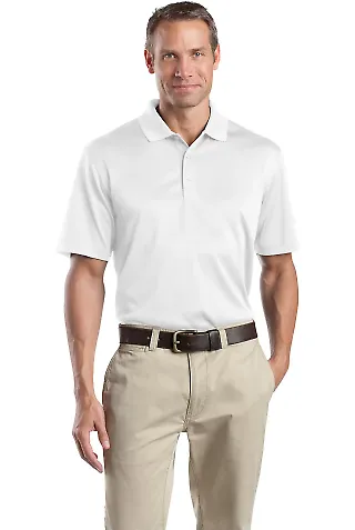 TLCS412 CornerStone® Tall Select Snag-Proof Polo White front view