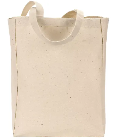 120 Gemline All-Purpose Tote NATURAL front view