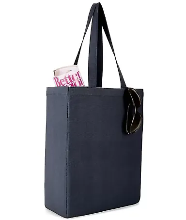 120 Gemline All-Purpose Tote NAVY front view
