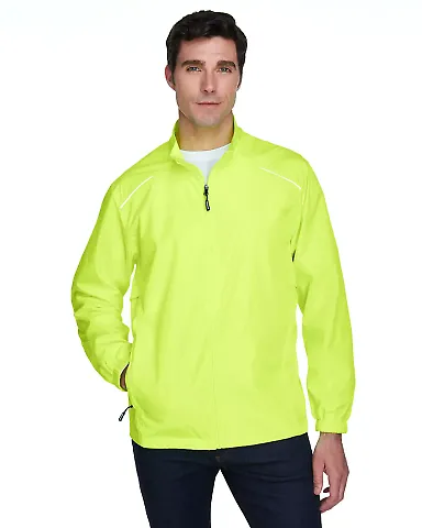 88183 Core 365  Men's Motivate Unlined Lightweight SAFETY YELLOW front view