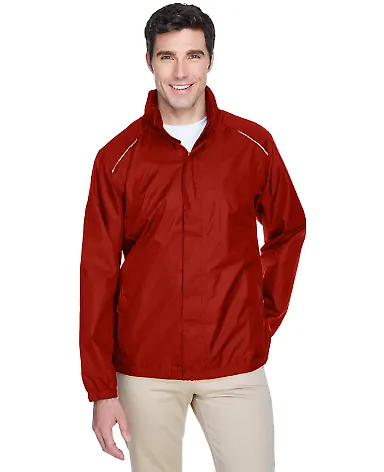 88185 Core 365 Climate Men's Seam-Sealed Lightweig CLASSIC RED front view