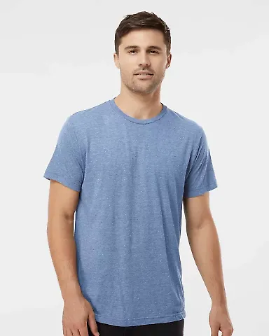 0254TC 254 / Men's Tri Blend Tee in Athletic blue tri blend front view