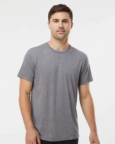 0254TC 254 / Men's Tri Blend Tee in Heather tri blend front view