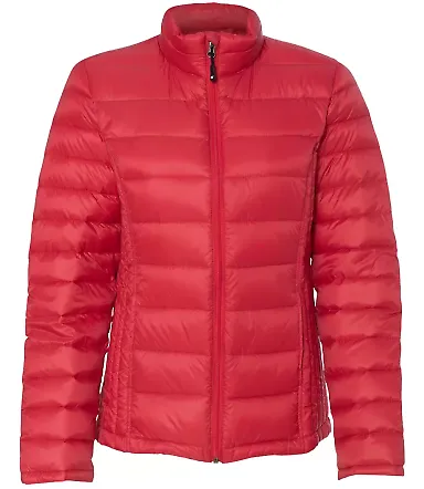 15600W Weatherproof - Ladies' Packable Down Jacket Red front view