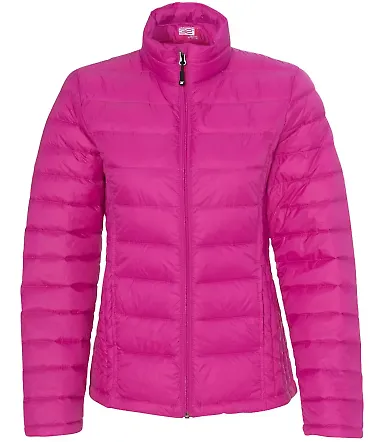 15600W Weatherproof - Ladies' Packable Down Jacket Neon Electronic Pink front view