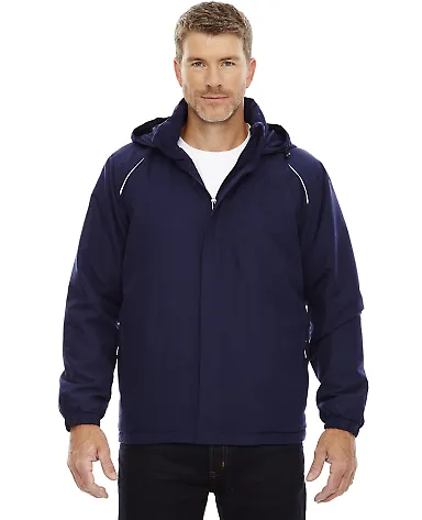 88189T Core 365 Men's Tall Brisk Insulated Jacket CLASSIC NAVY front view