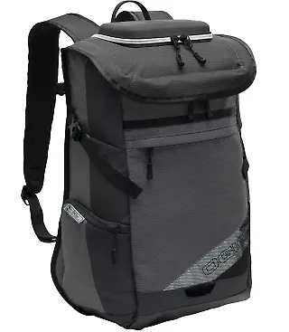 412039 OGIO® X-Fit Pack Grey/Black front view