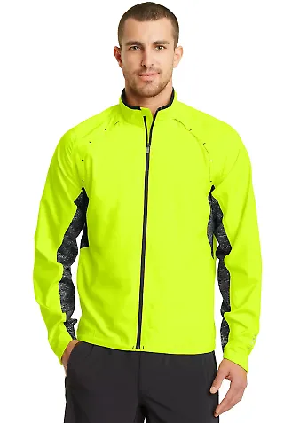 OE710 OGIO® ENDURANCE Velocity Jacket Pace Yellow front view