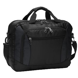 BG307 Port Authority® Commuter Brief in Black front view