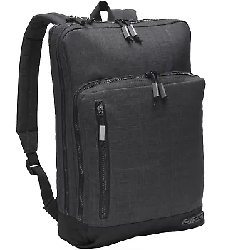 411086 OGIO® Sly Pack Heather Grey front view