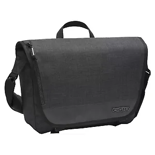 417041 OGIO Sly Messenger Heather Grey front view