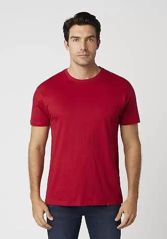 MC1040 Cotton Heritage Unisex Newport Beach Cotton in Red front view