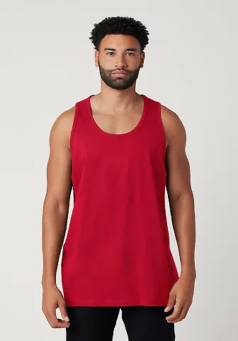 MC1790 Cotton Heritage Men's St. Louis Tank in Red front view