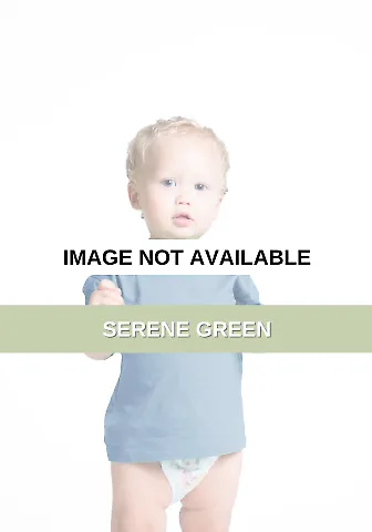 I1085 Cotton Heritage Little Rock Cotton Infant Te Serene Green front view