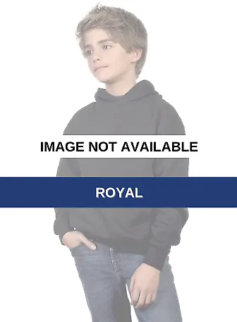 Y2600 Cotton Heritage Tyler Unisex Youth Pullover Royal front view