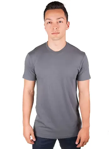 MC134 Dark Grey Modal Cotton T-Shirt Front View front view