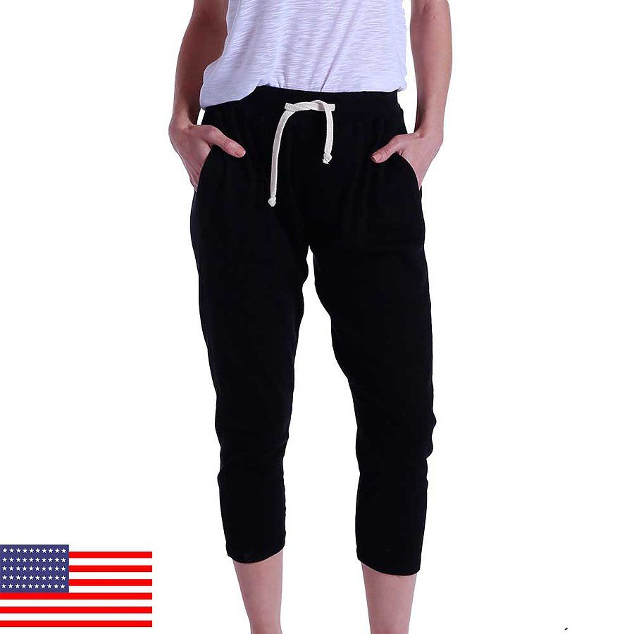 ladies capri sweatpants