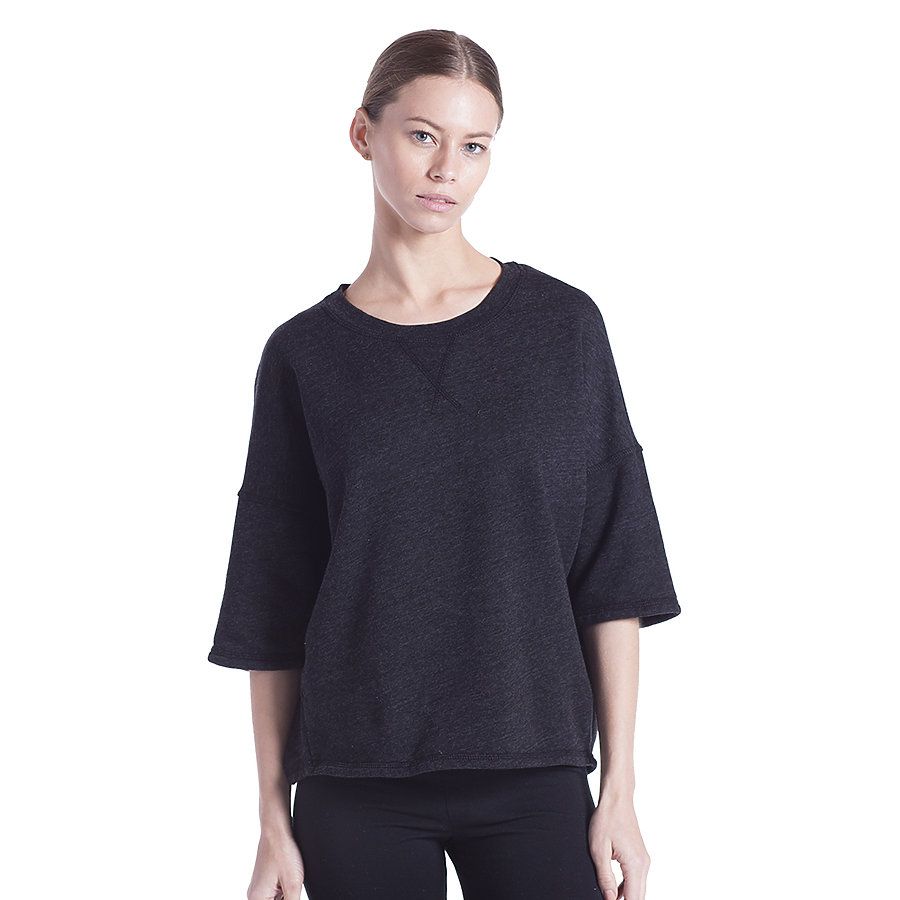 half shoulder sweatshirt