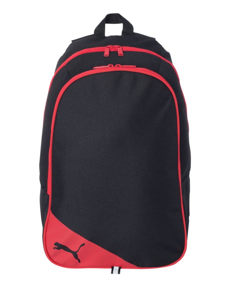 puma graphic red backpack