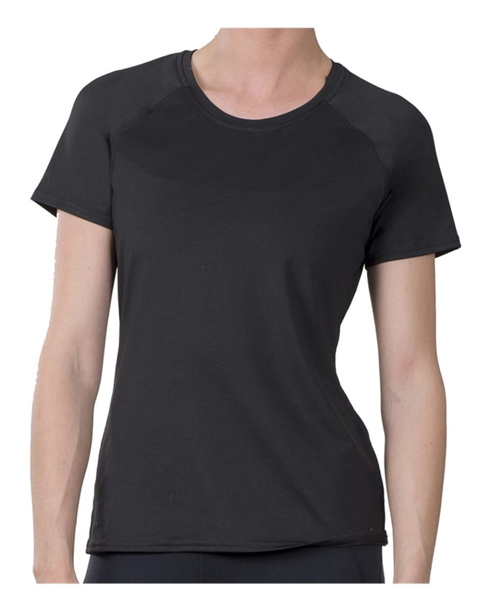 black tee short