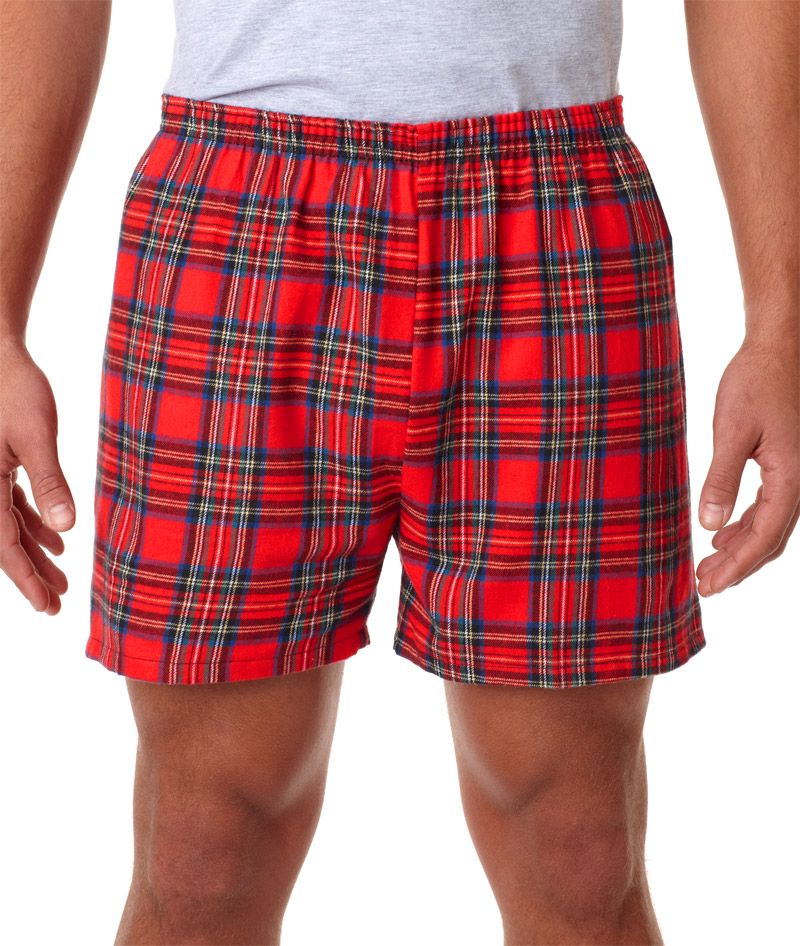 4970 Robinson Adult Flannel Shorts - blankstyle.com