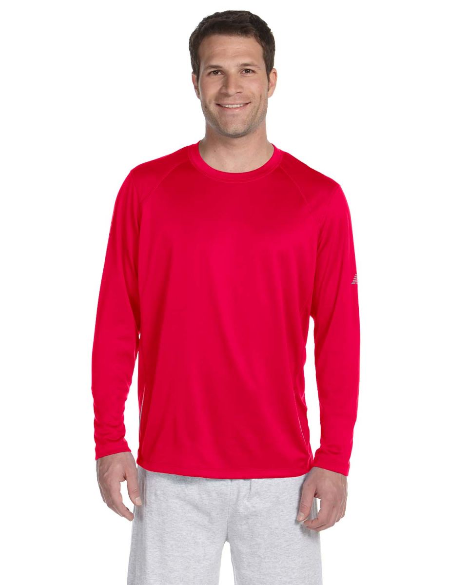 Download N9119 New Balance Men's Tempo Long-Sleeve Performance T ...