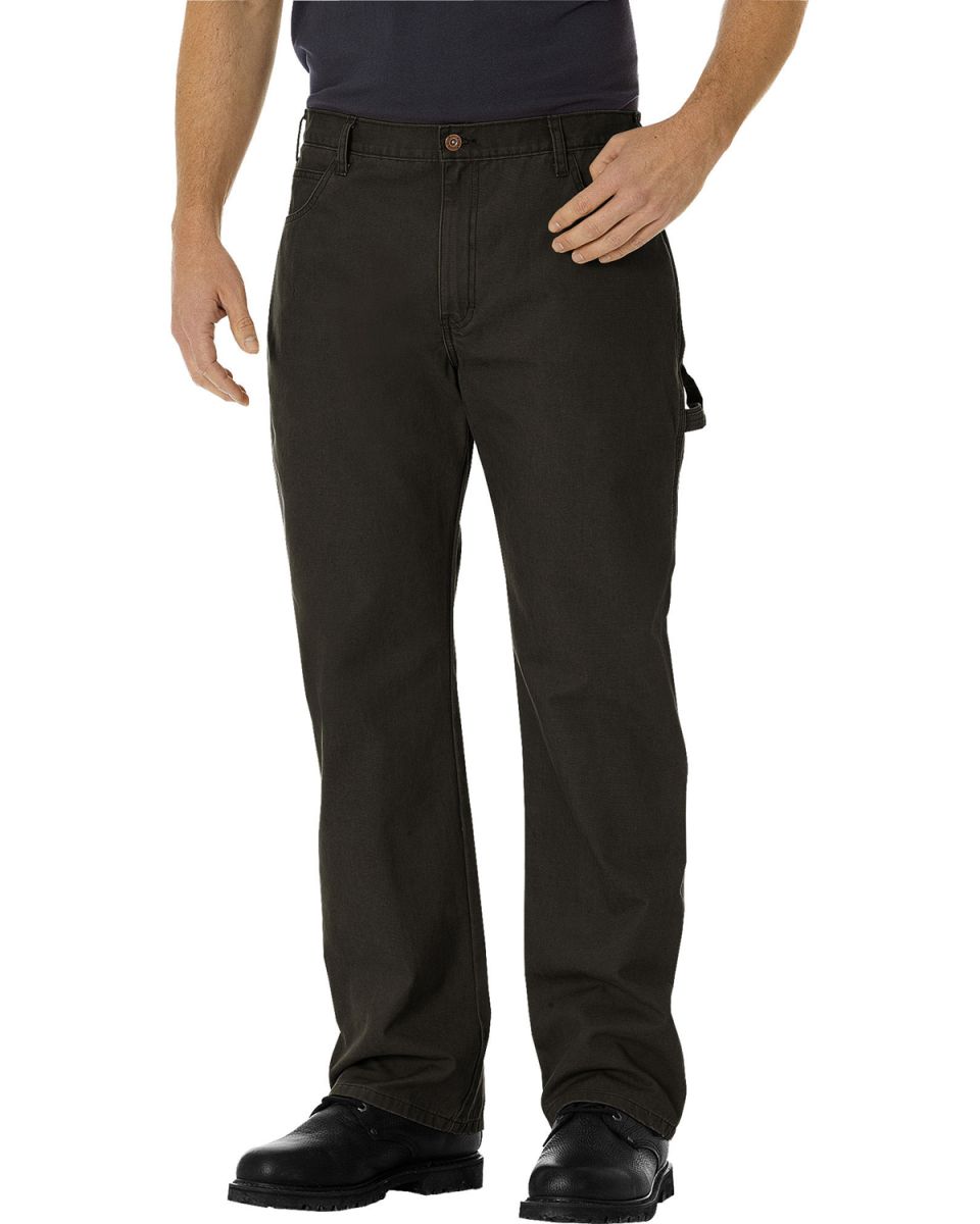 dickies black carpenter trousers