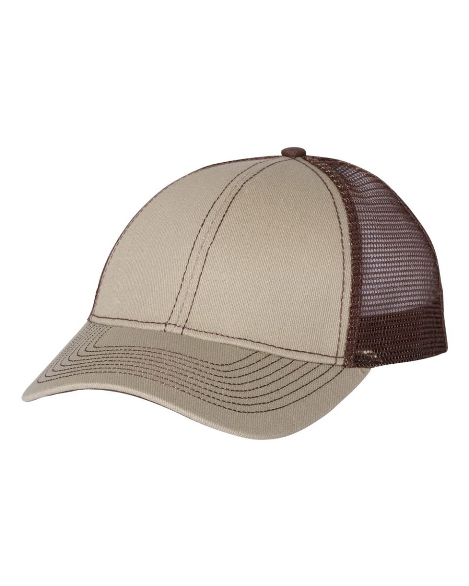 beige trucker cap