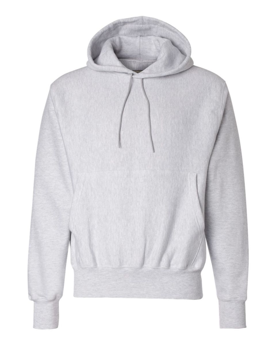 champion reverse weave hoodie gray