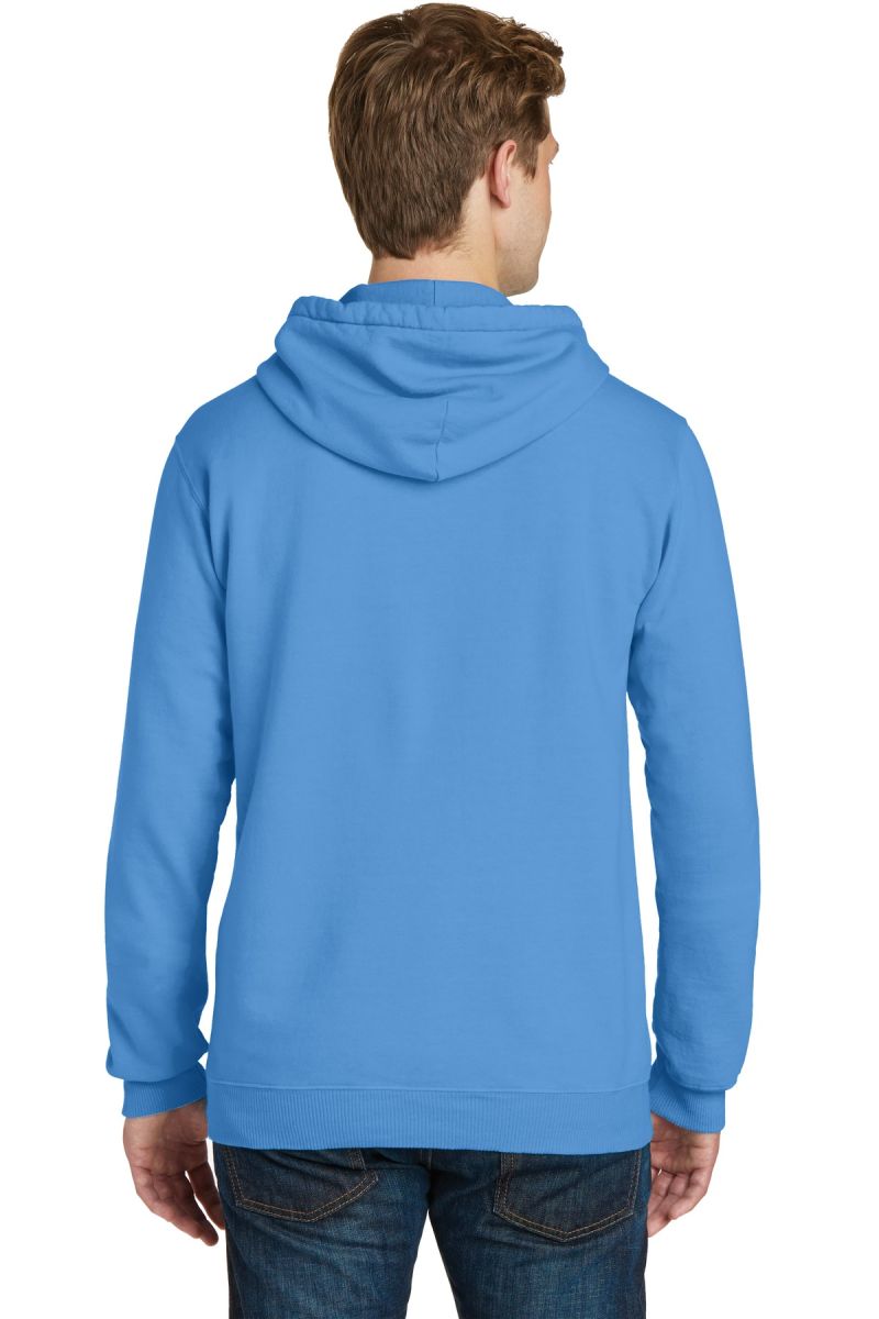 PC098H Port & Company Pigment-Dyed Pullover Hooded Sweatshirt 