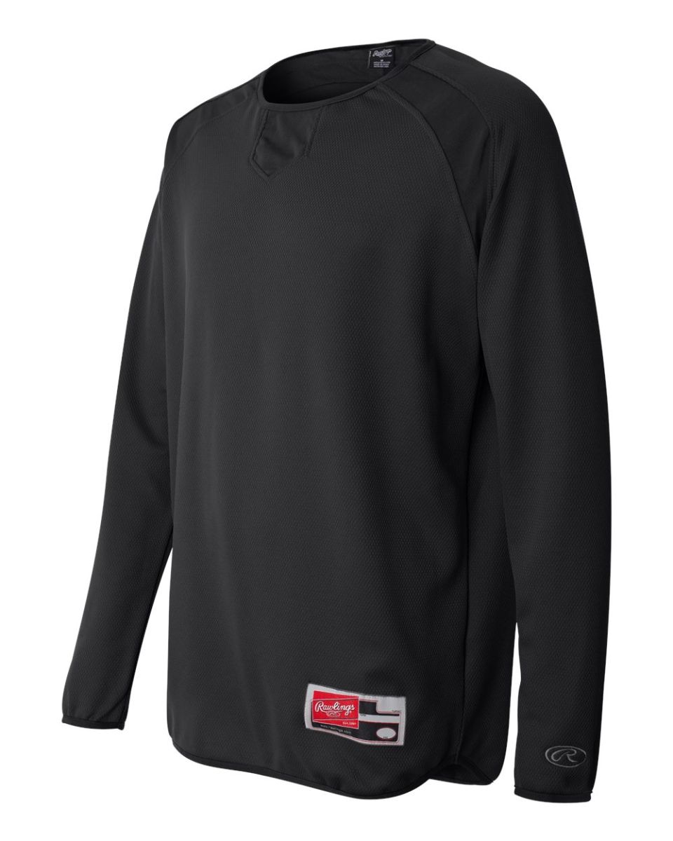 black long sleeve fleece