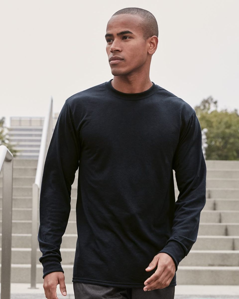 jerzees dri power long sleeve