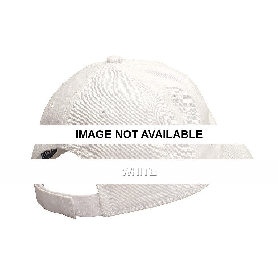 Ouray 51060/Washed Twill Cap White front view