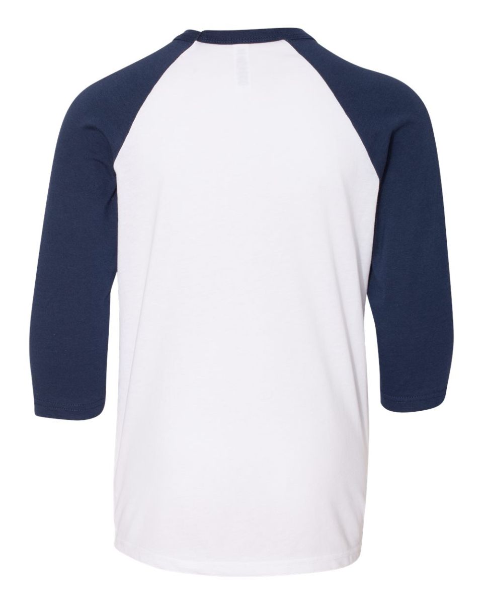 bella canvas youth raglan