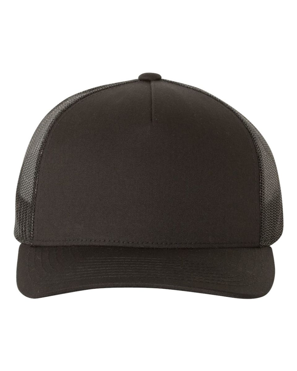 yupoong black snapback