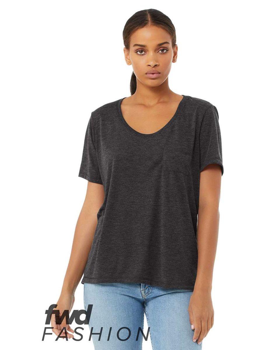 bella and canvas pocket tee