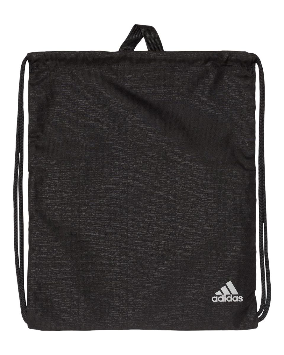 Adidas Golf Clothing A315 Tonal Camo Gym Sack Black front view
