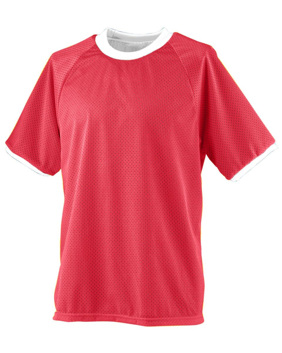 Augusta Sportswear 217 Red/white - blankstyle.com