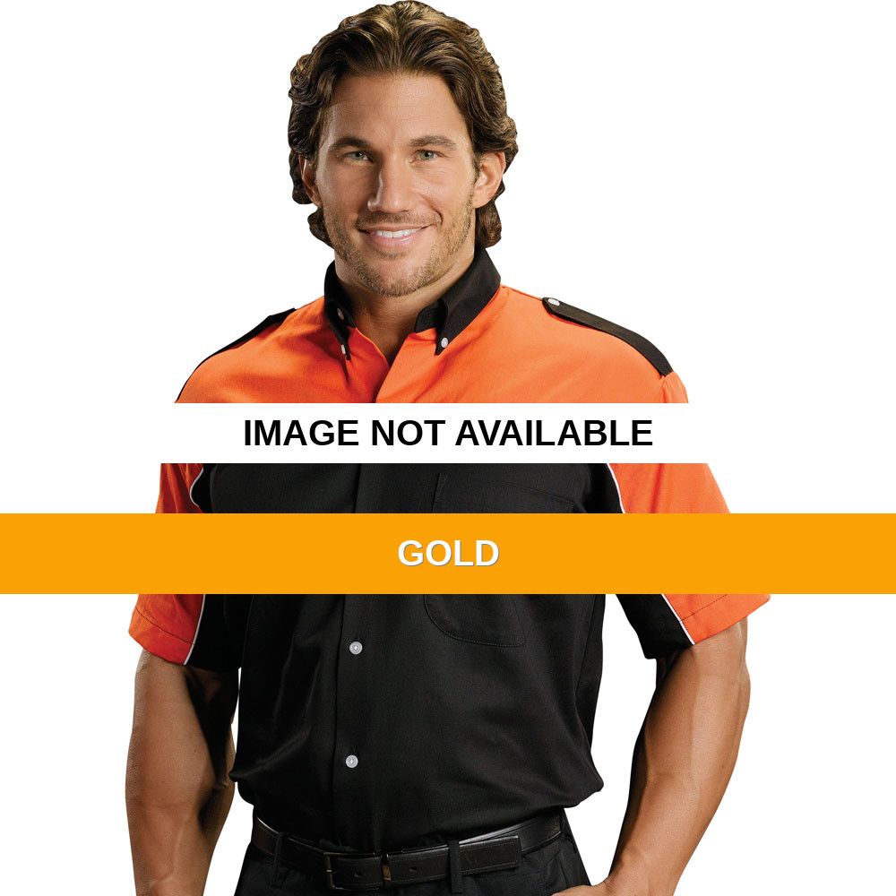 0105HL Cyclone Racing Shirt Gold front view