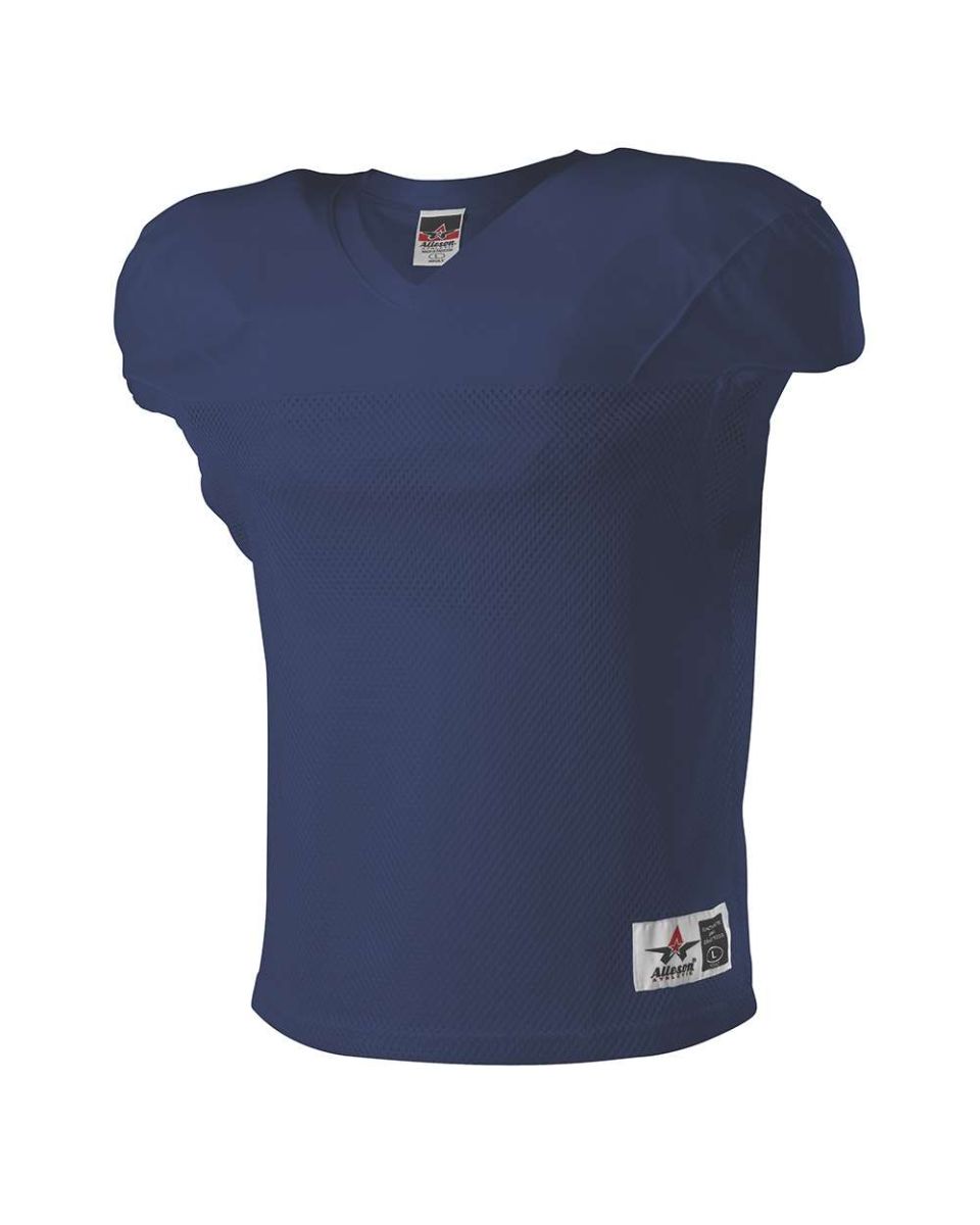 Alleson Athletic 706 Grind Practice/ Game Jersey Navy front view