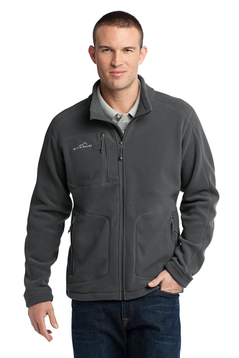 Eddie Bauer Wind Resistant Full Zip Fleece Jacket EB230