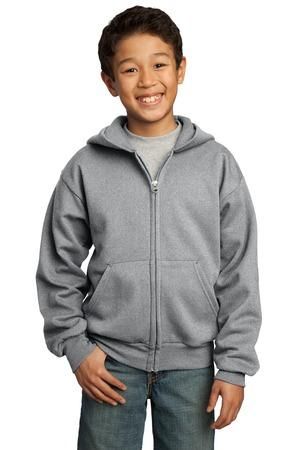 youth full zip hoodie