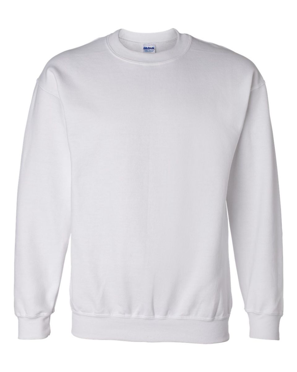 white crew neck sweaters